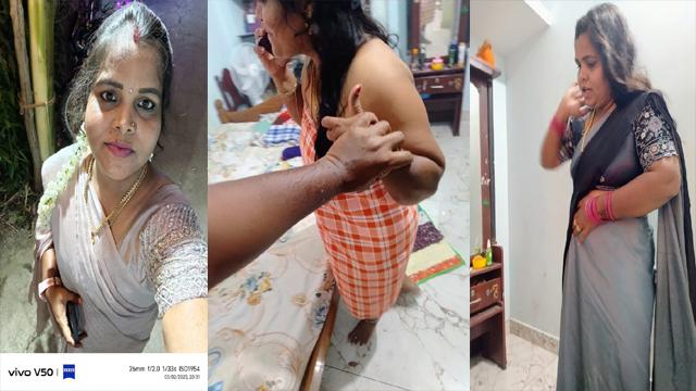 Tamil Wife's Secret Affair While Husband is Abroad
